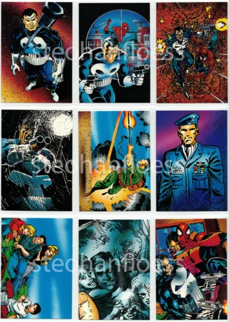 1992 Comic Images Punisher War Journal Entry You Pick the Card Finish Your Set