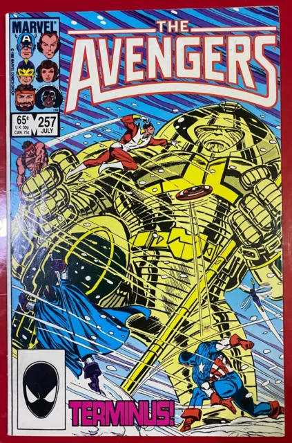 Avengers #257 First Appearance Of Nebula Marvel 1St Print Vfn+