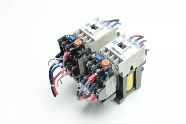 2 Mitsubishi SD-N11 Contactors W TH-N12TP Thermal Surcharge Relais