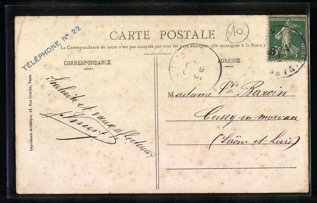 CPA Champigny-sur-Marne, Le Restaurant Vivier, 62 Grande-Rue 2