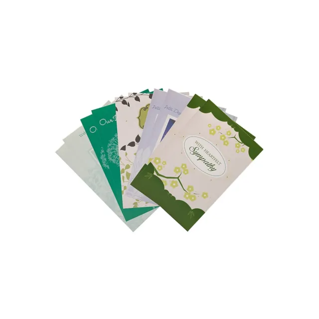 JAM PAPER Assorted Sympathy Greeting Cards & Matching Envelopes Set 4 x 6