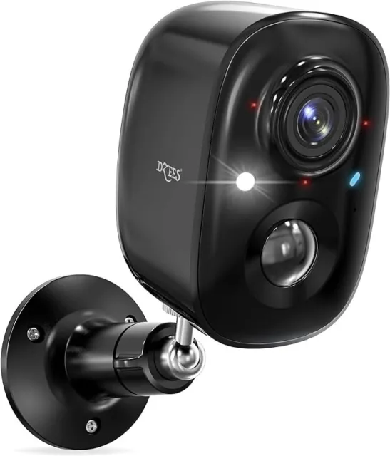 Dzees Security Camera Outdoor Wireless Battery Powered Camera