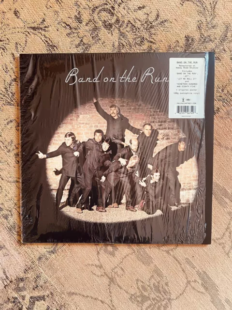 Paul McCartney Wings Band On The Run (Vinyl)  / Wie Neu‼️In Folie Mit Poster