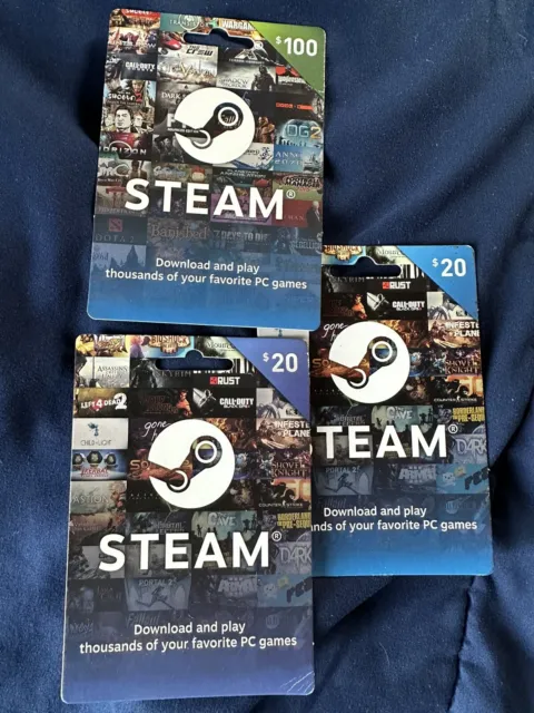 STEAM Gift card PC Prepaid Giftcard Game Card Game Gift Card SHIPS EXPEDITED NOW