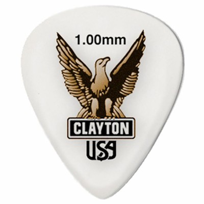 confezione da 12 Clayton hexpick duraplax standard 1.0mm 