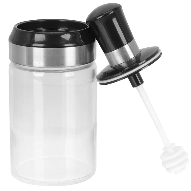 Agitatore Bottiglia Miele Distributore Zucchero Bottiglia Condimento Acciaio Inox