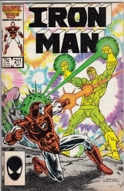 Iron Man 211 - 1986 - Very Fine