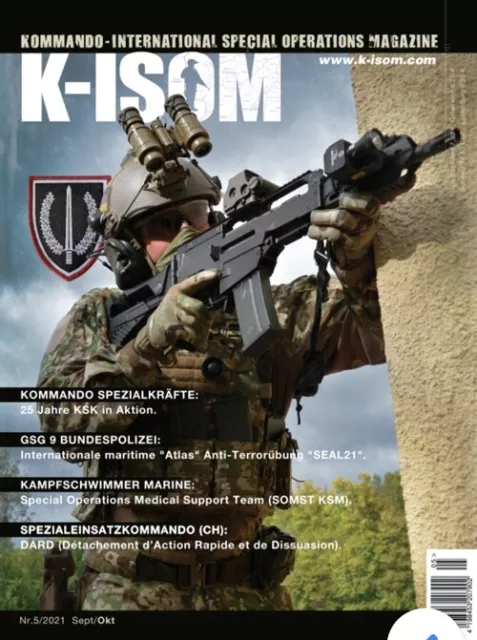 K-ISOM 5/2021 Kommando Spezialkräfte KSK GSG 9 Kampfschwimmer Marine NEU