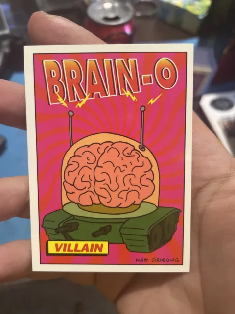 1994 SKYBOX SIMPSONS Series 2 Radioactive Man Brain-O #R1 $5.00 ...