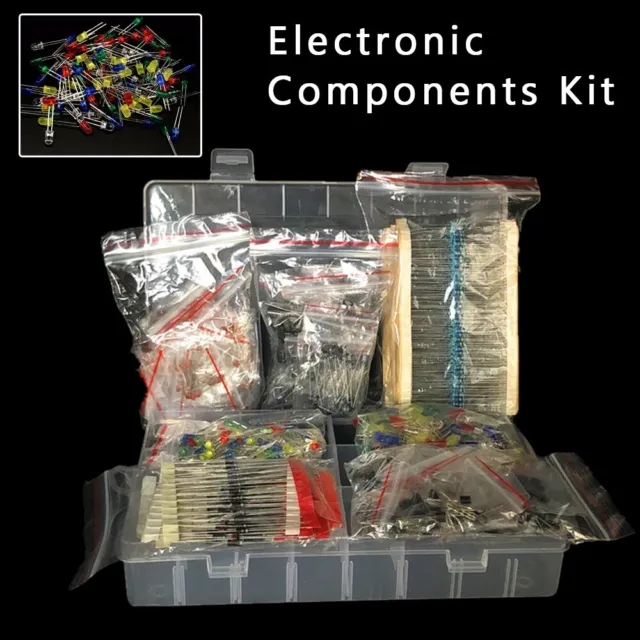Set di componenti elettronici con materiale di alta qualità e componenti durevoli
