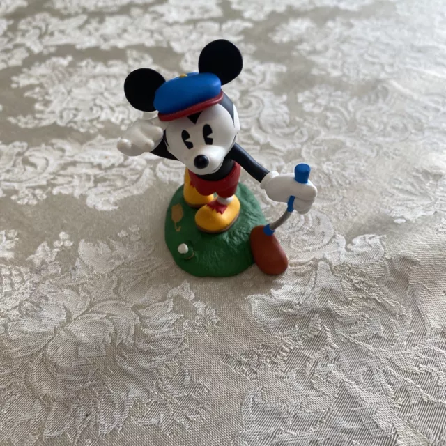 Hallmark Walt Disney 1997 Mickey's Long Shot ornament Mickey & Co Golf Mouse