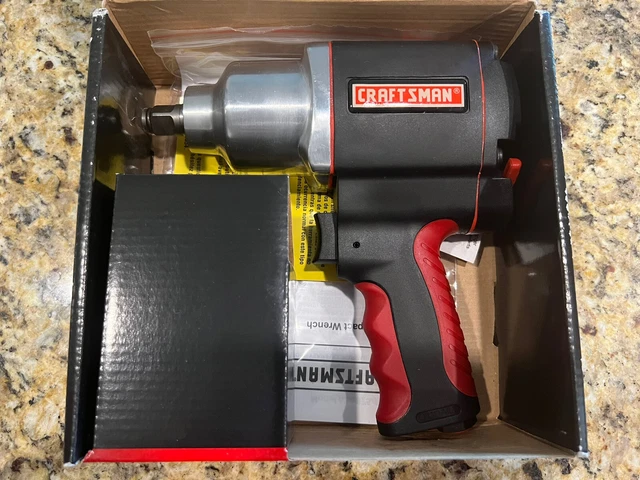 Craftsman Impact Wrench 1/2 In Drive Air Tool Gun Portable - New In Box Nib