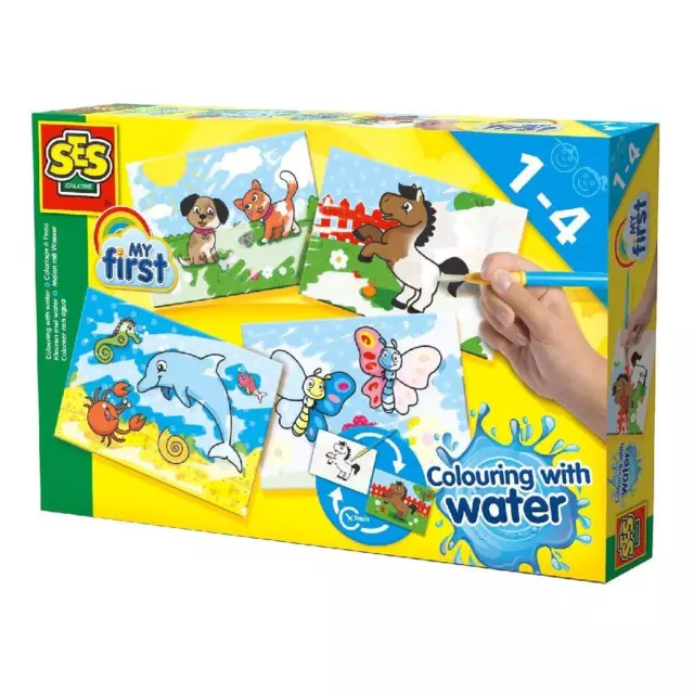 SES Creative 14421 My First Water, Mixed Colours Animal mix