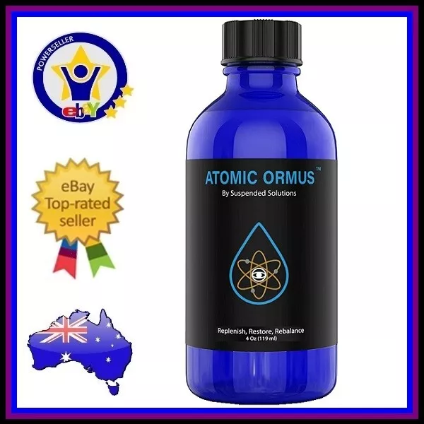 ATOMIC ORMUS MONOATOMIC GOLD 119ml Cognitive Function Memory Aid Energy Stamina