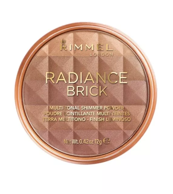 Poudre Pressée Bronzante Rimmel Radiance Brick - Foncé 003