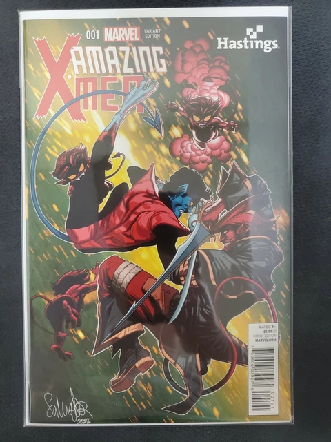 Amazing X-Men #1 Hastings Variant (2013) NM Marvel Comics 1st Print