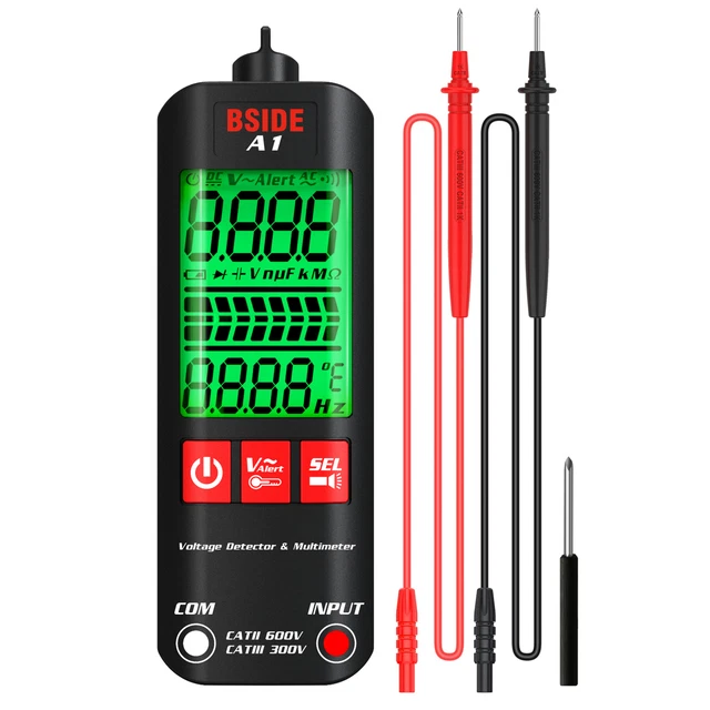 A1  Multimeter LCD Digital Tester Voltage  2000 Counts H8D1
