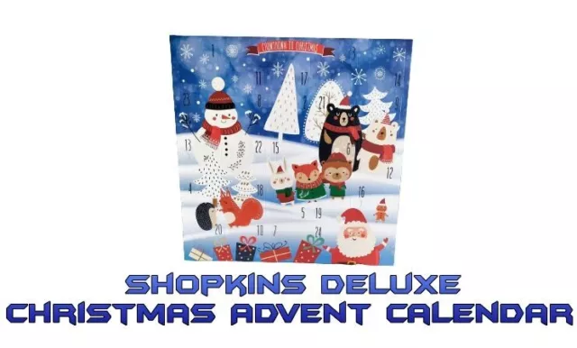Shopkins Advent Calendar Deluxe Christmas Calendar The Perfect Shopkins Gift