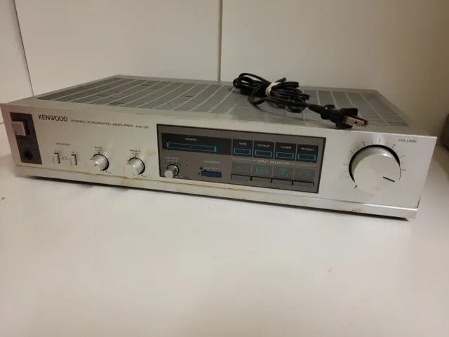 Kenwood - KA-32 Stereo Integrated Amplifier- Made In Japan - Untested