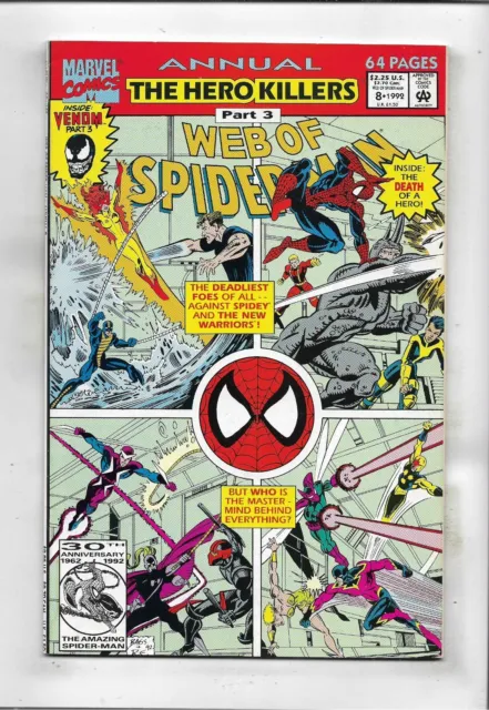 Web Of Spider-Man 1992 Annual #8 Fine/Very Fine