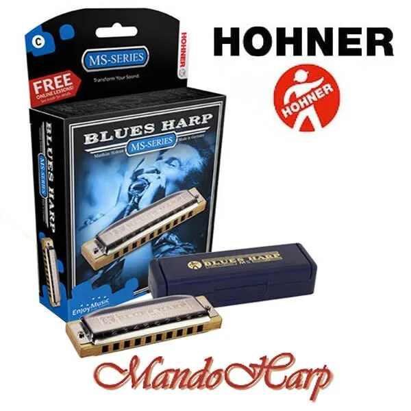 Hohner Harmonica - 532/20 Blues Harp MS (SELECT KEY) NEW