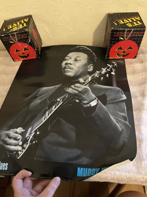 1996 Pyramid Muddy Waters The Blues Poster