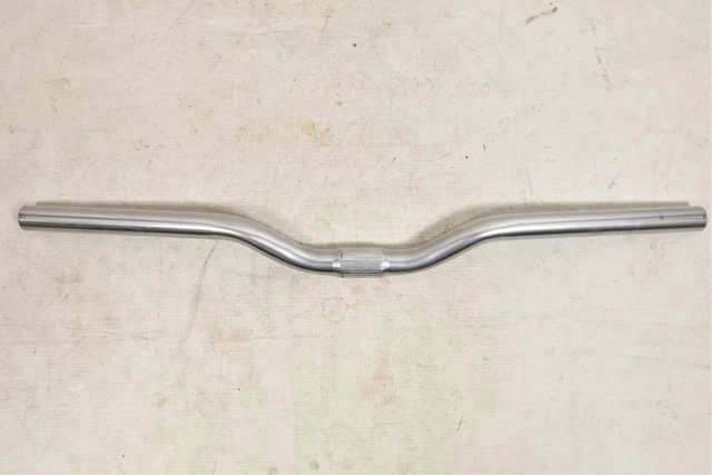 580mm 30mm low Rise Silver Steel 22.2mm handlebar MTB ATB Bike 25.4mm Centre