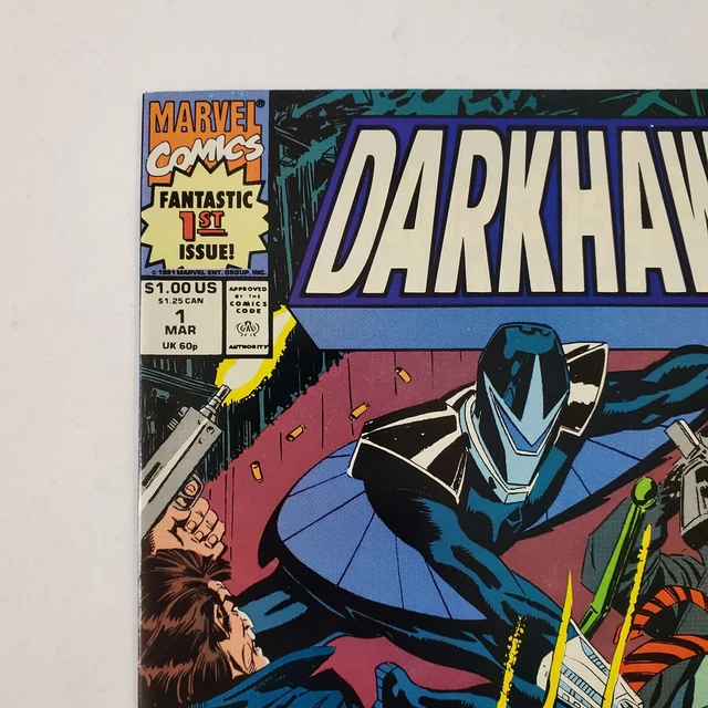 Darkhawk #1 First Appearance Vol. 1 Marvel Comic Book March 1991 High Grade 2