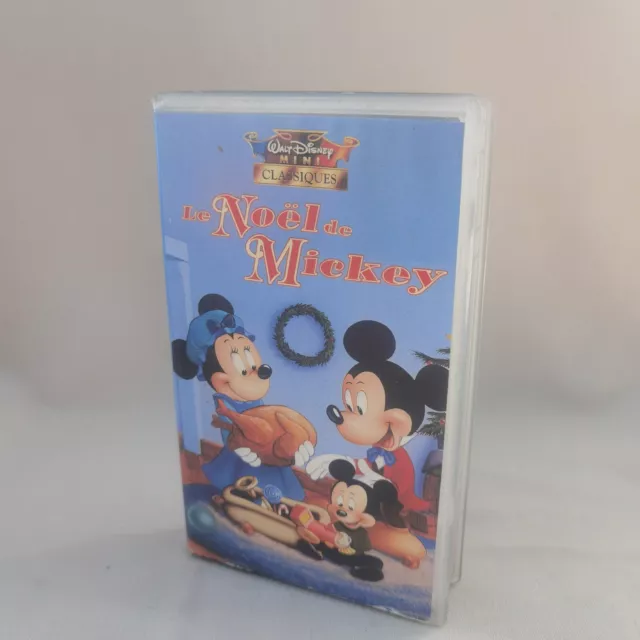 VHS cassette vidéo Disney,Le noël de Mickey