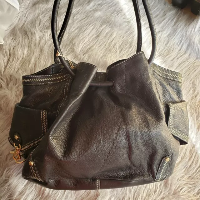 Sigrid Olsen Leather Shoulder Hobo Bag