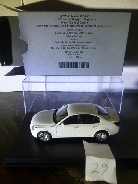 Miniature BMW 325i Coupé DTT 1994 – Minichamps 1/43, Argenté