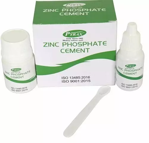 Dental Zinc Phosphate Cement Permanent Tooth Filling Fixation kit BY PYRAX