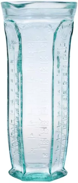 Amici Home Italian Recycled Green Glass Dosatore Measuring Jar, 26 oz - Clear 3