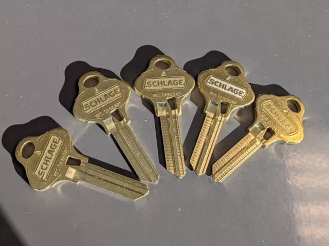 Schlage Everest S123 original key blanks - 10 keys - FREE SHIPPING