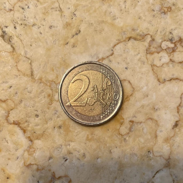 moneta da 2 euro fiori 2003