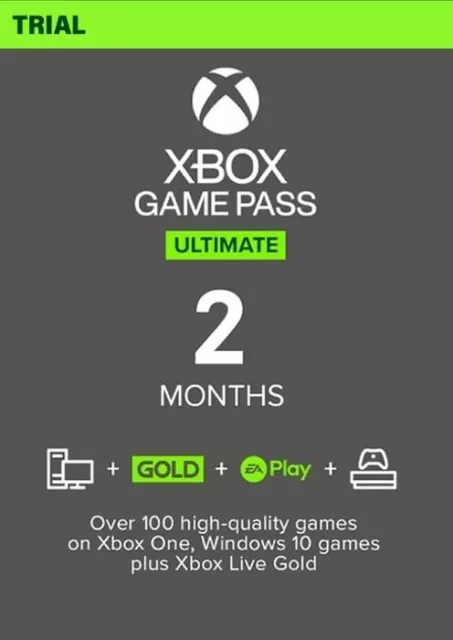 2 Months Xbox  Game Pass Ultimate |New Users Only|VPN|Email Delivery