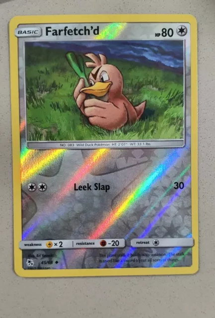 Farfetch'd - Hidden Fates Pokémon card 45/68