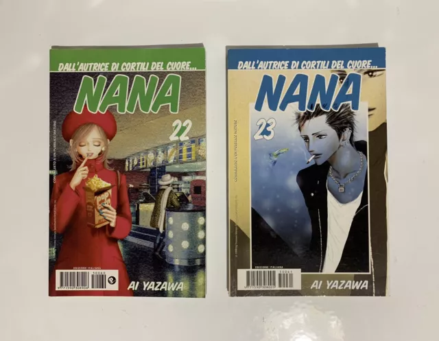Planet Manga NANA di Ai Yazawa Nº 22/23 Prima Edizione Ottimo