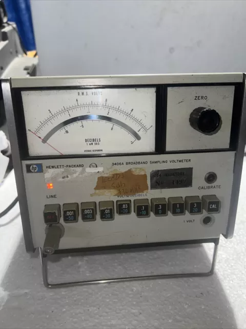 Hp Hewlett Packard 3406A Broadband Sampling Voltmeter