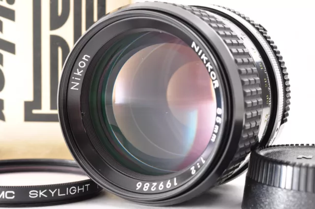 [Near Mint / Box] Nikkor Nikon Ai 85mm f/2 Portrait Prime MF Lens From Japan SB