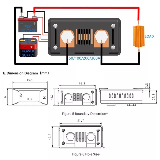 Digitale Tensione Metro Misurazione Energia Tester LCD Multifunzione Set Di 3