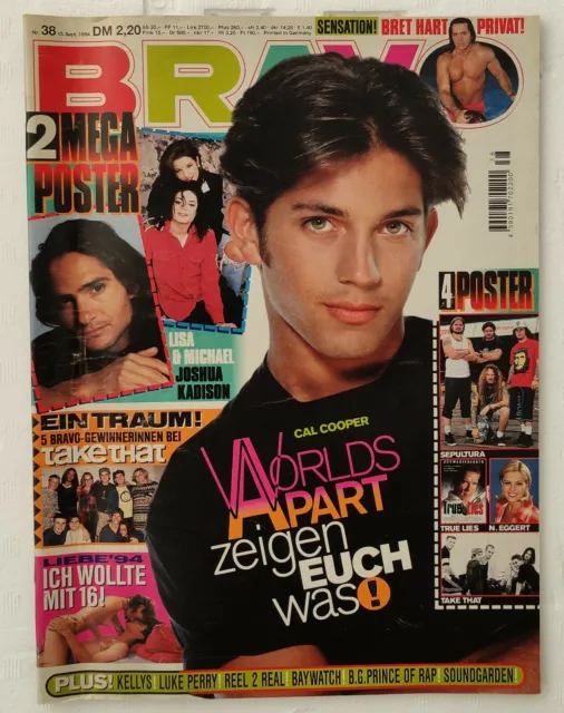 Bravo 15.9.1994 38/94 mit Michael Jackson Poster Heft komplett