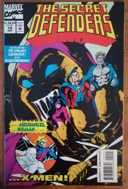 The Secret Defenders #19 (1993) / fumetto americano / insaccato e imbarcato / prima stampa