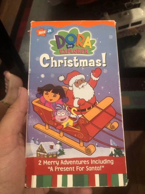 DORA THE EXPLORER - Dora's Christmas (VHS, 2002) Nick Jr - Tested ...