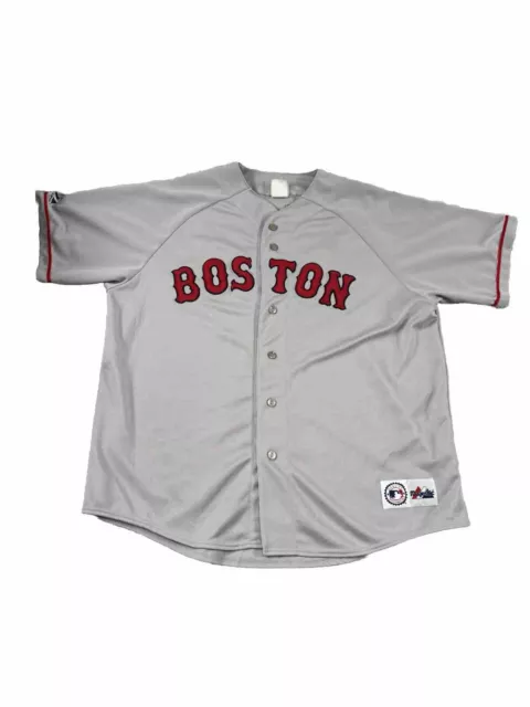 Maglia rossa Boston Sox 2XL scellino n. 38 MLB