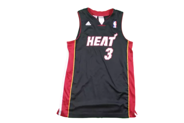 Maillot NBA vintage Heat Miami #3 Wade
