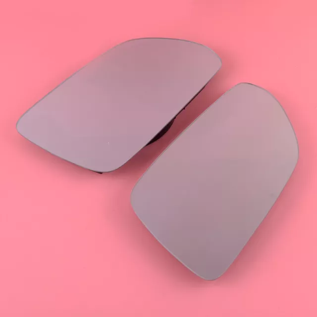 1Pair Car Front Door Side Heated Wing Mirror Glass Fit For VW Polo/Derby 2005-10