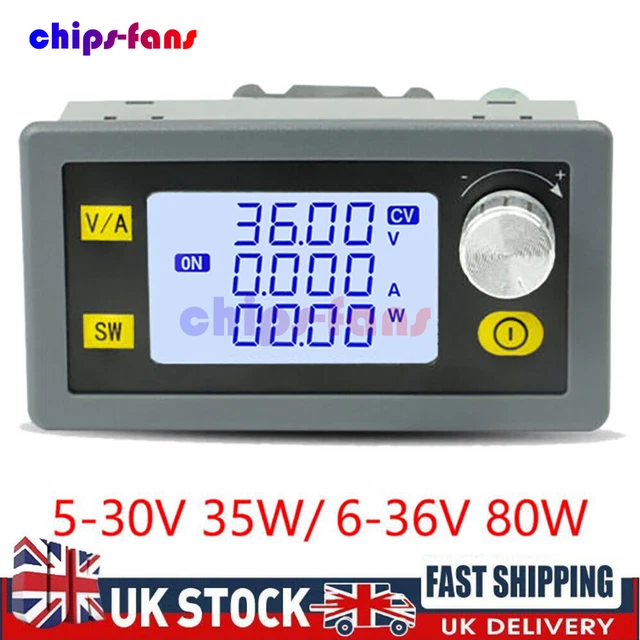 636V 35/80W DIGITAL Control DC Buck Boost Converter Constant Voltage