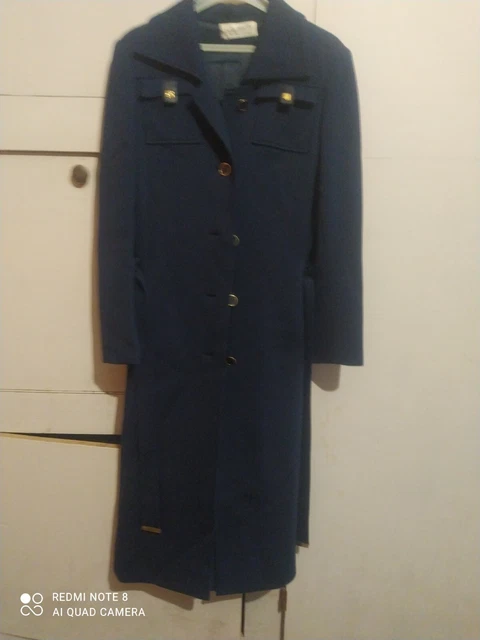 Manteau Vintage En Vison Ranch - Fourrure Pleine Peau, Marron, Taille 44, Occasion Très Bon état