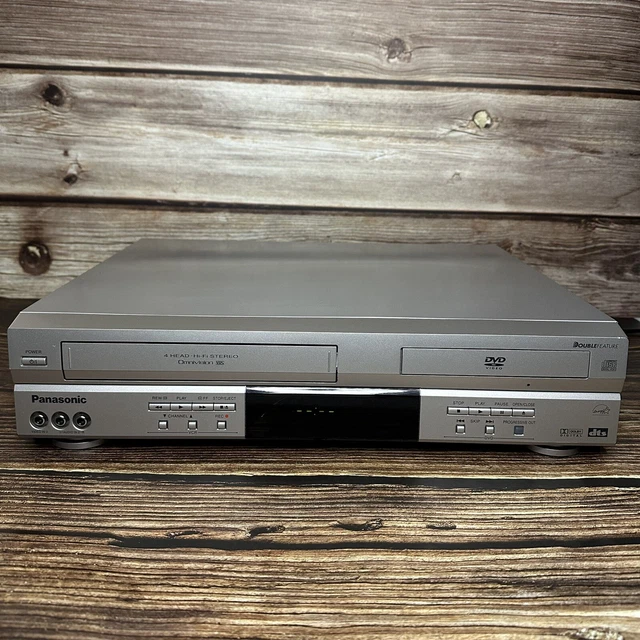 PANASONIC DVD VCR Combo Player VHS Recorder PVD4733S Tested & Working